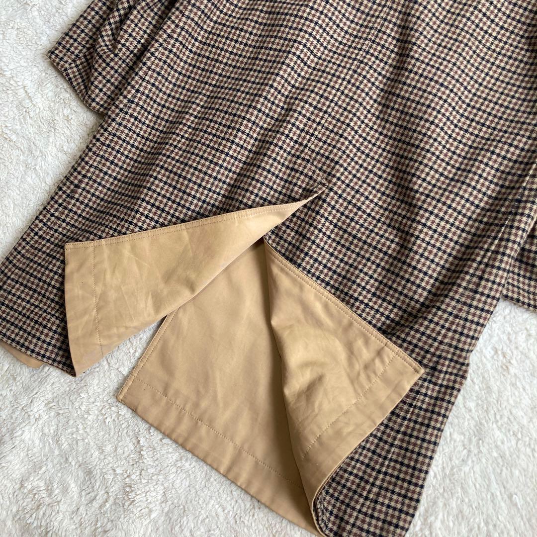 【極美品・近年】INVERTERE　ステンカラーコート　リバーシブル　サイズ40