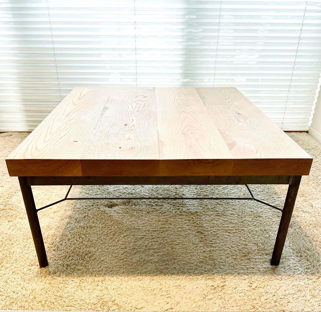 TRUCK FURNITURE ローテーブル　OAK IRON-LEG