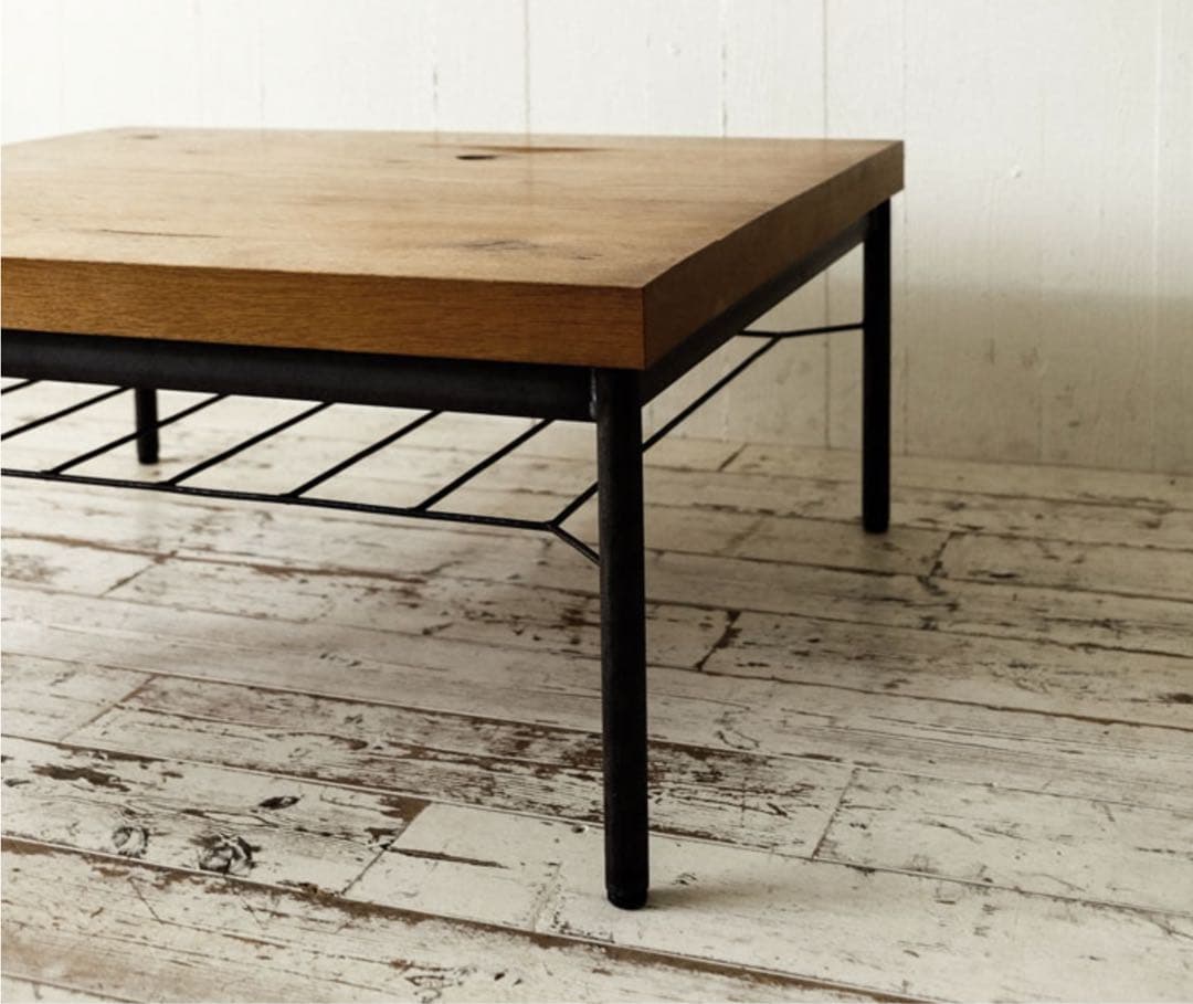 TRUCK FURNITURE ローテーブル　OAK IRON-LEG