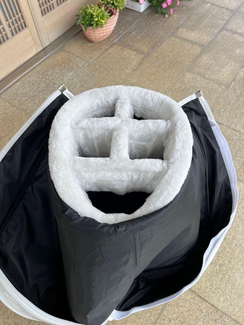 パーリーゲイツ キャディバッグ 白