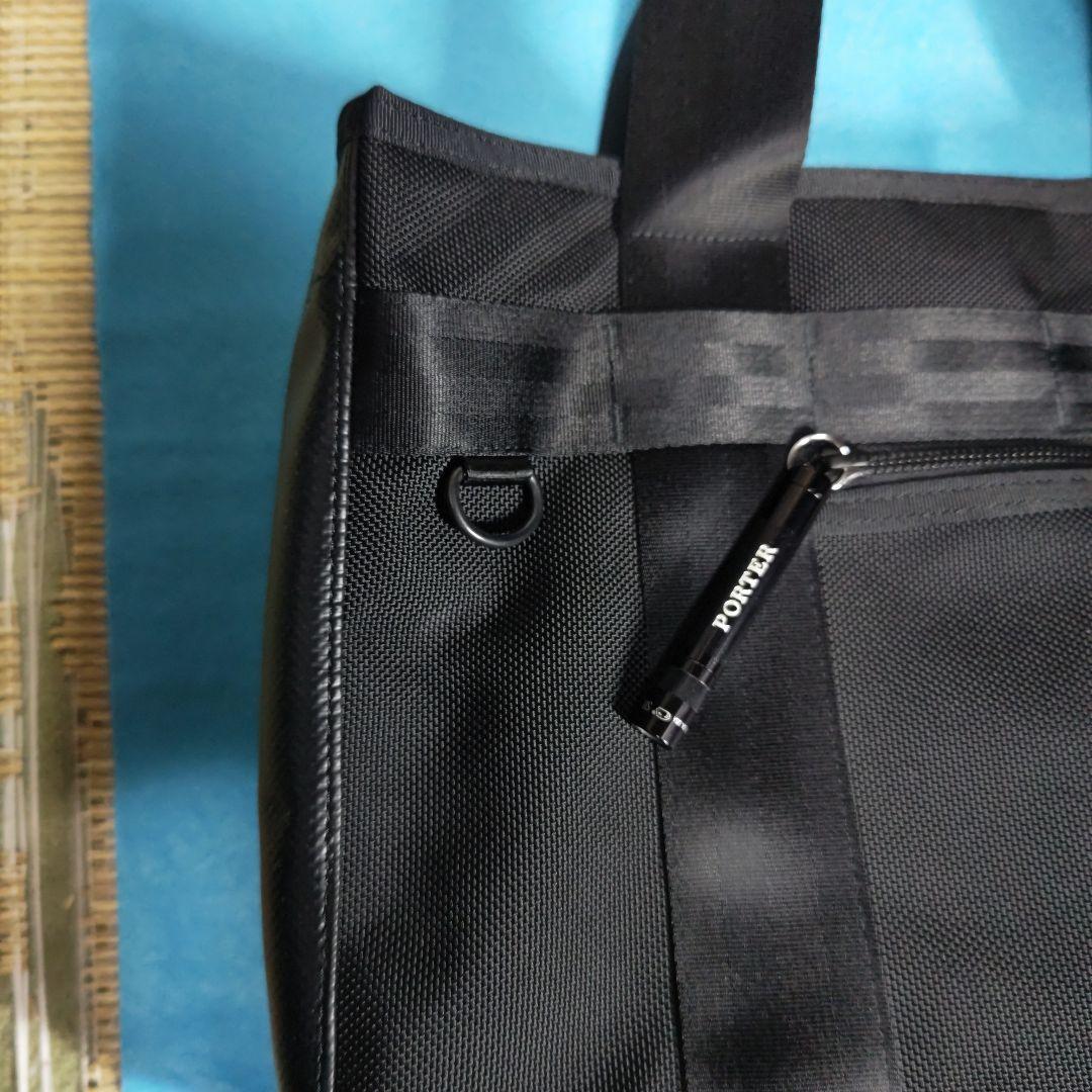 極美品 PORTER ヒート トートバッグ ブラック