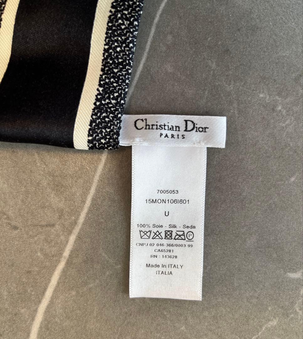 ディオール♡ ハウンドトゥース ミッツァ　スカーフ