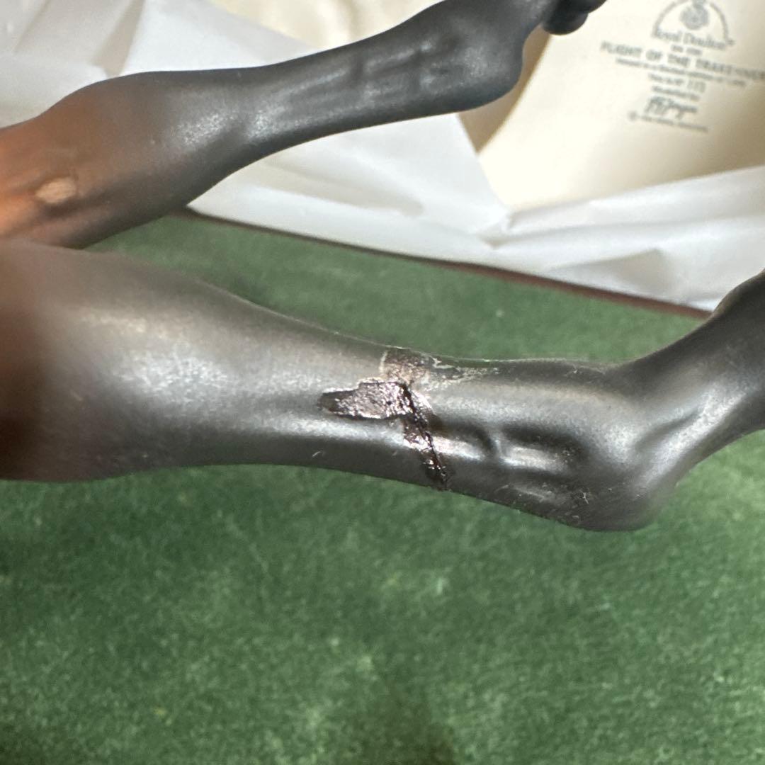 ☆馬・高級置物【ロイヤルドルトン・焼き物】訳あり☆