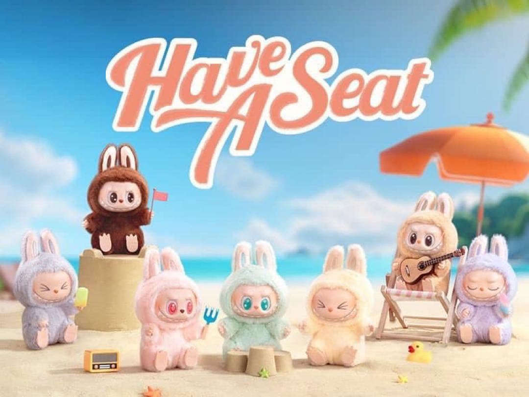 POPMART LABUBU Have Aseat ぬいぐるみ セット(VR2)