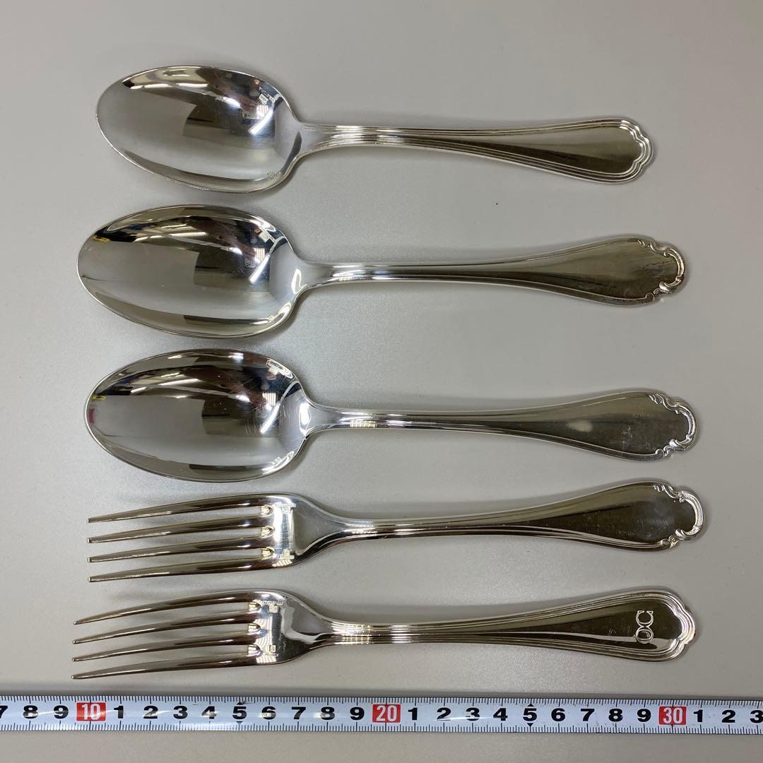 クリストフルカトラリー5点　415g トヒコ　東さ7-0406②