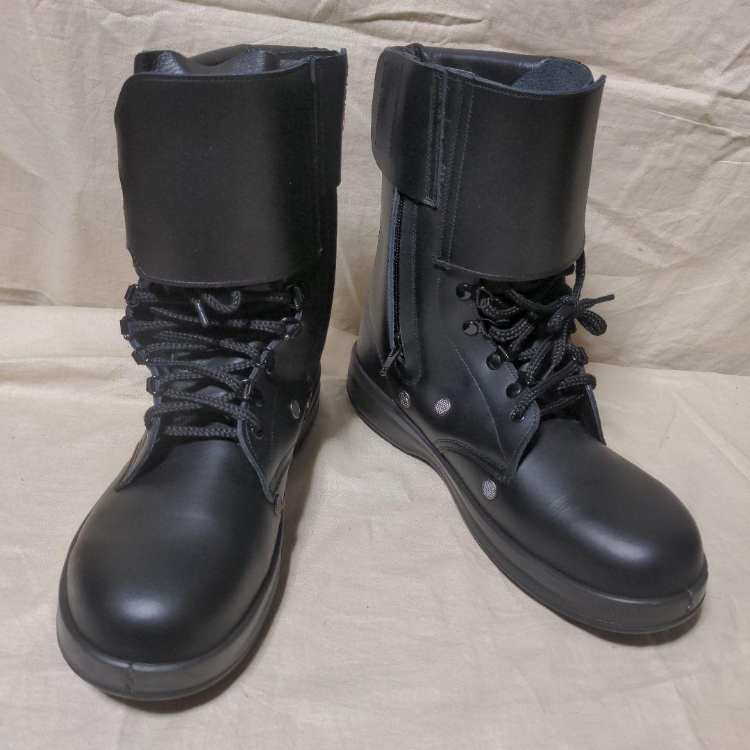 シモン製　警官　警備靴 出動靴 　半長靴　個人装備　新品未使用　通気孔　26.5