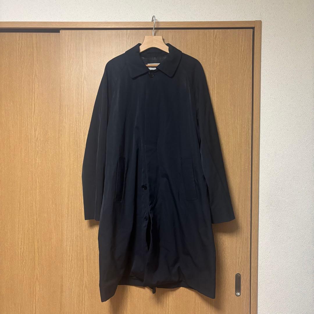 Yaeca ステンカラーコート　ネイビー　M