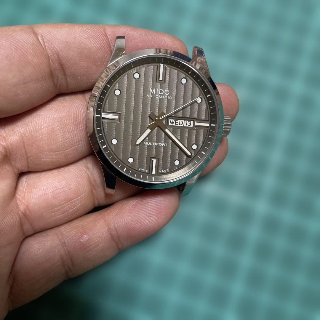MIDO MULTIFORT 自動巻き腕時計 グレー