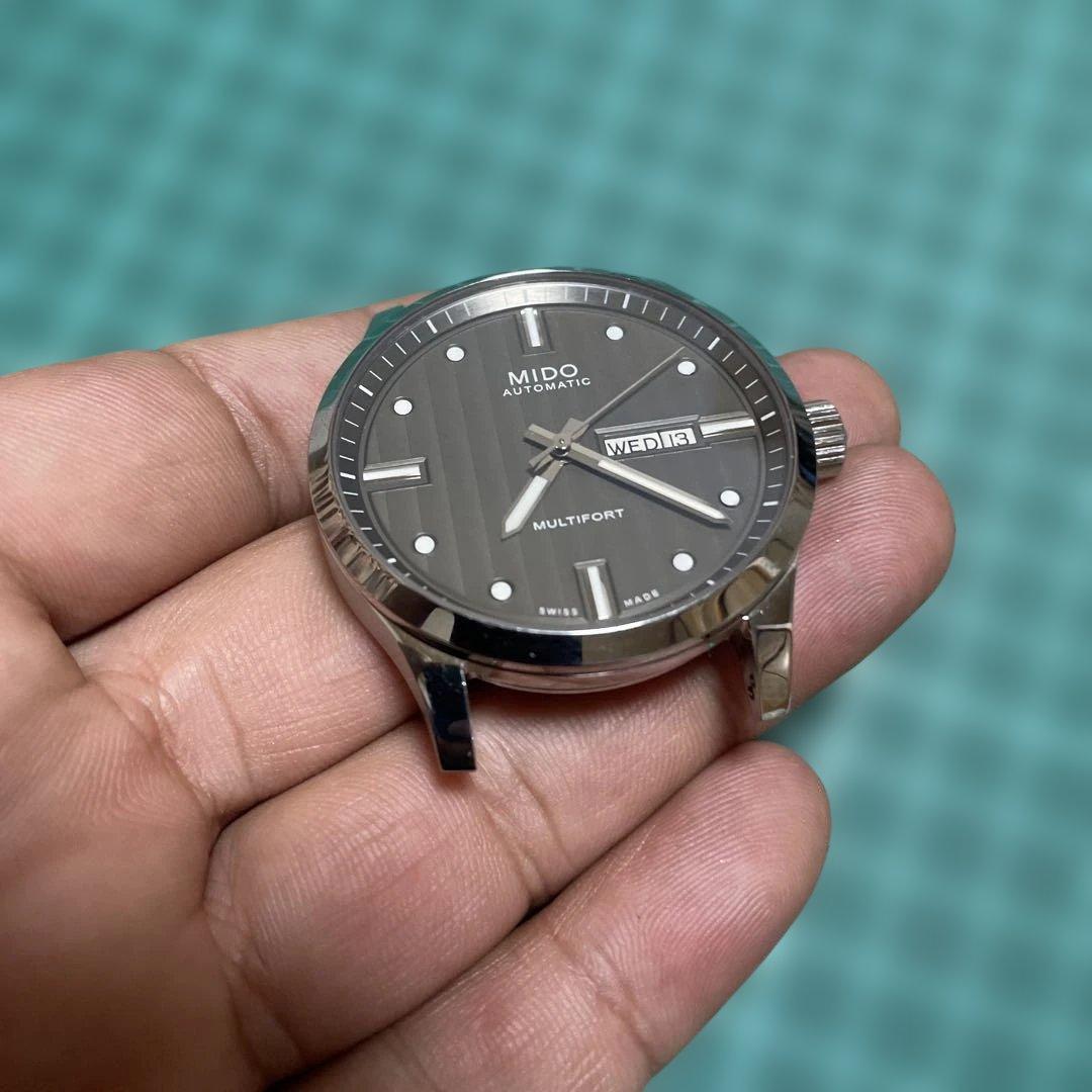 MIDO MULTIFORT 自動巻き腕時計 グレー