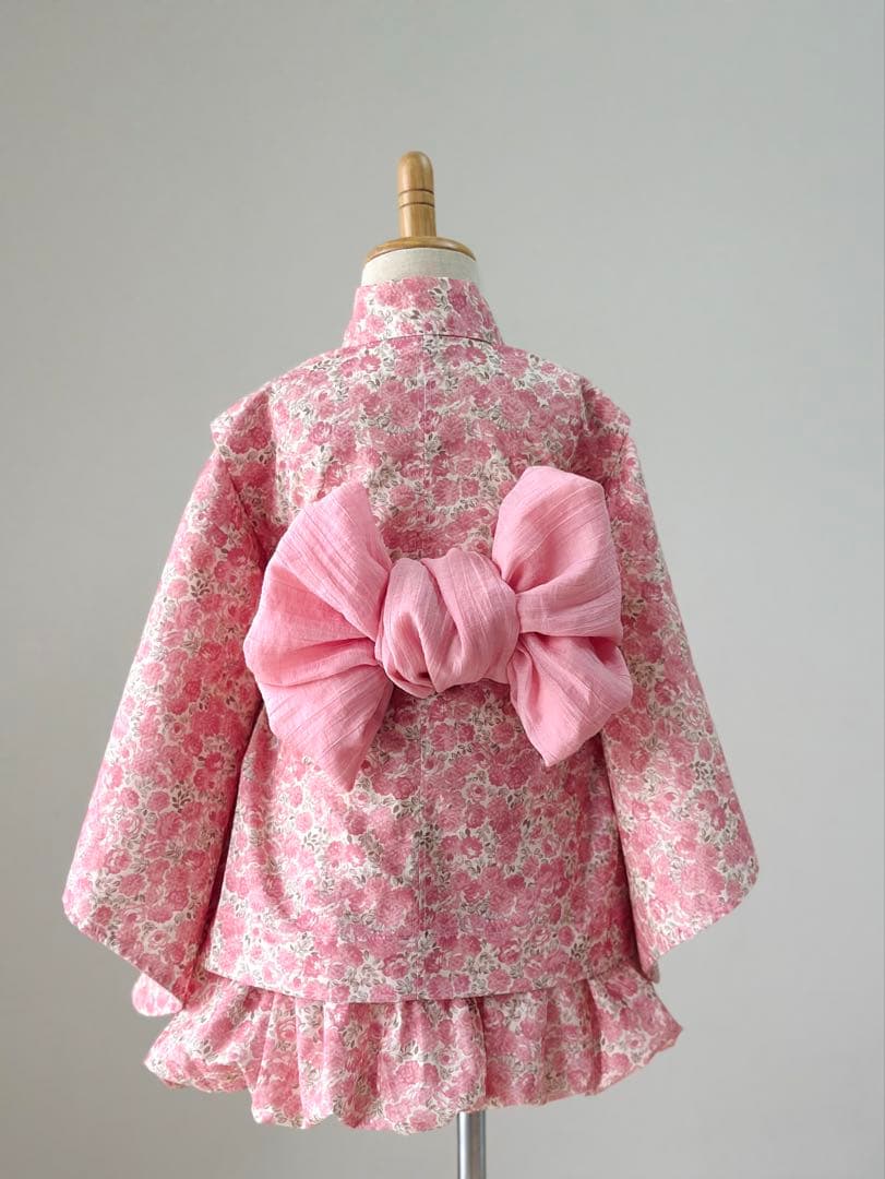 詩愛-shion-No.YU2508キッズ可愛いセパレート浴衣ドレスセット