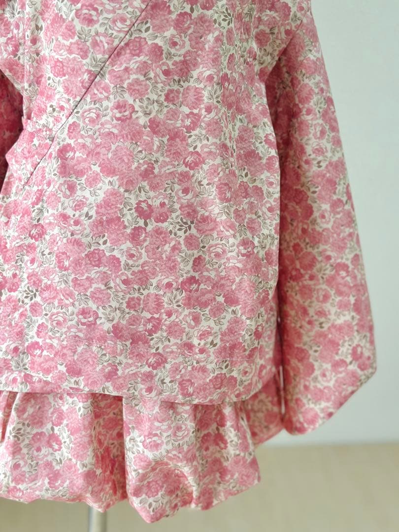 詩愛-shion-No.YU2508キッズ可愛いセパレート浴衣ドレスセット