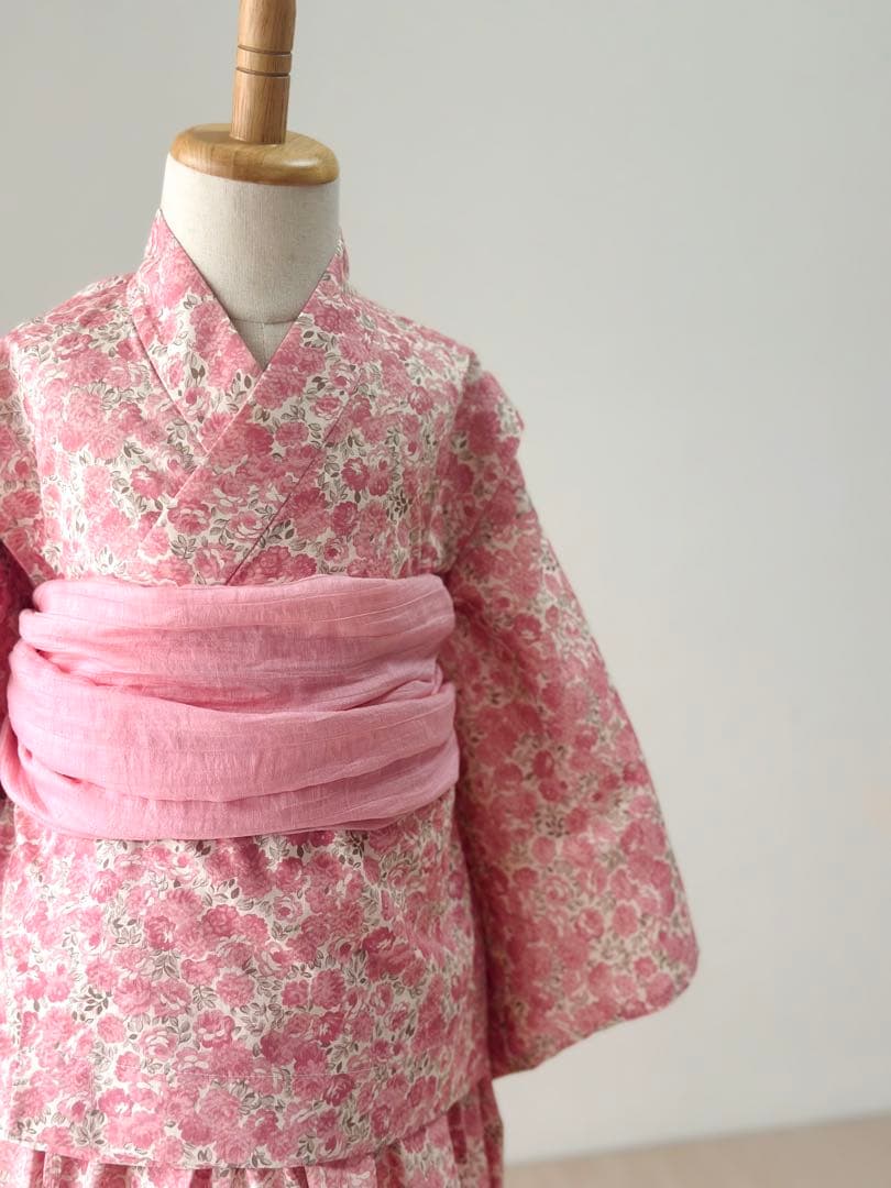 詩愛-shion-No.YU2508キッズ可愛いセパレート浴衣ドレスセット