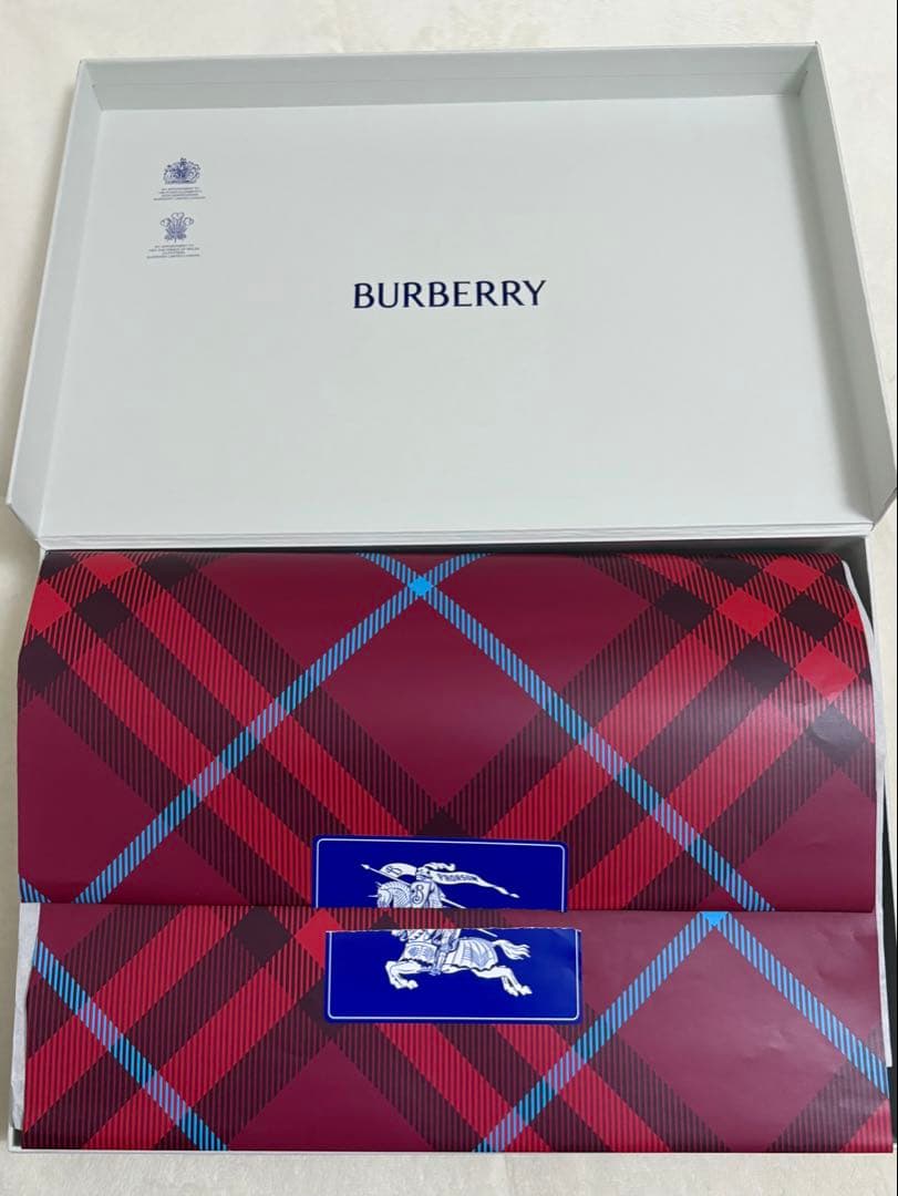 BURBERRY チェック ウールマフラー