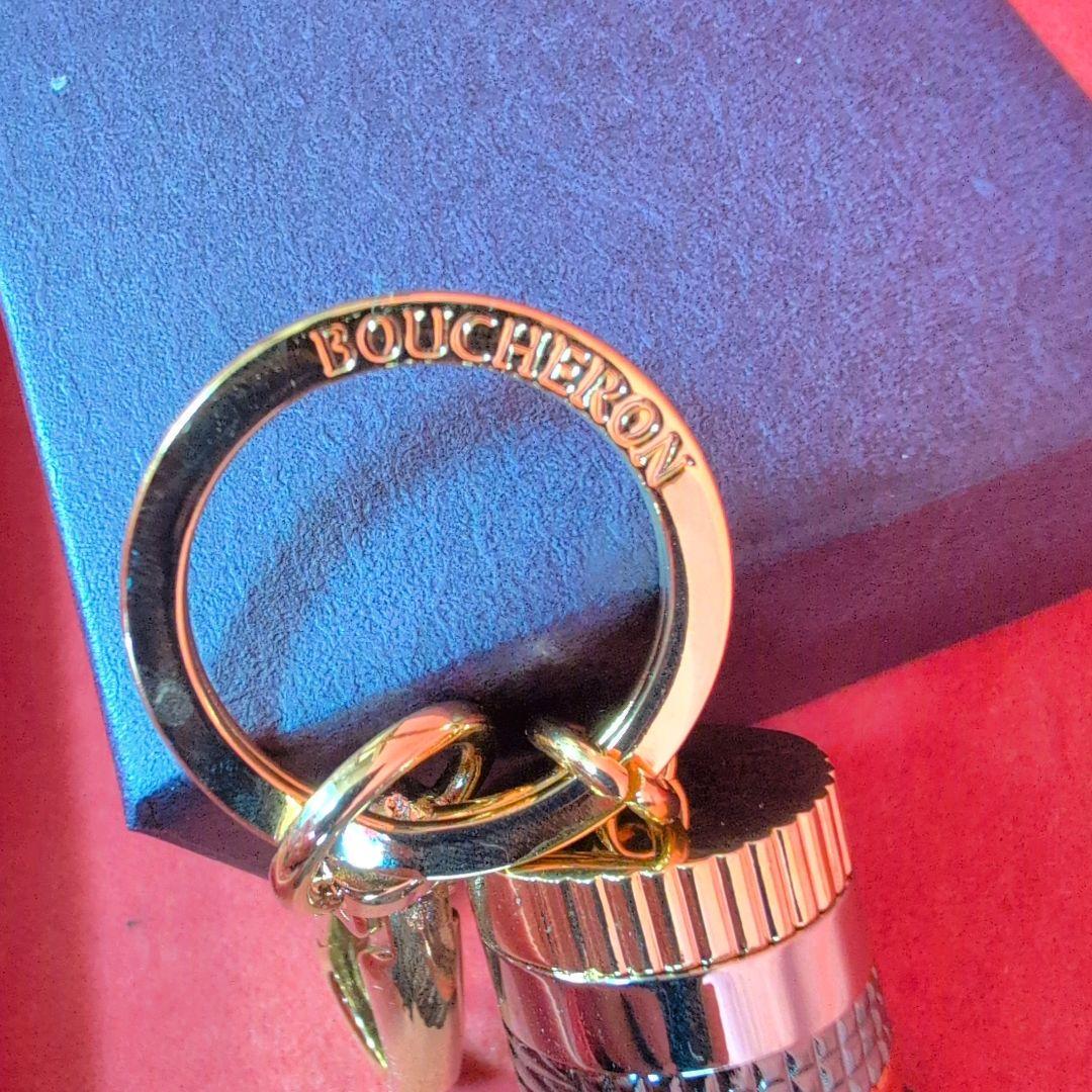 未使用 箱付き BOUCHERON ブシュロン キャトロン キーリング タッセル