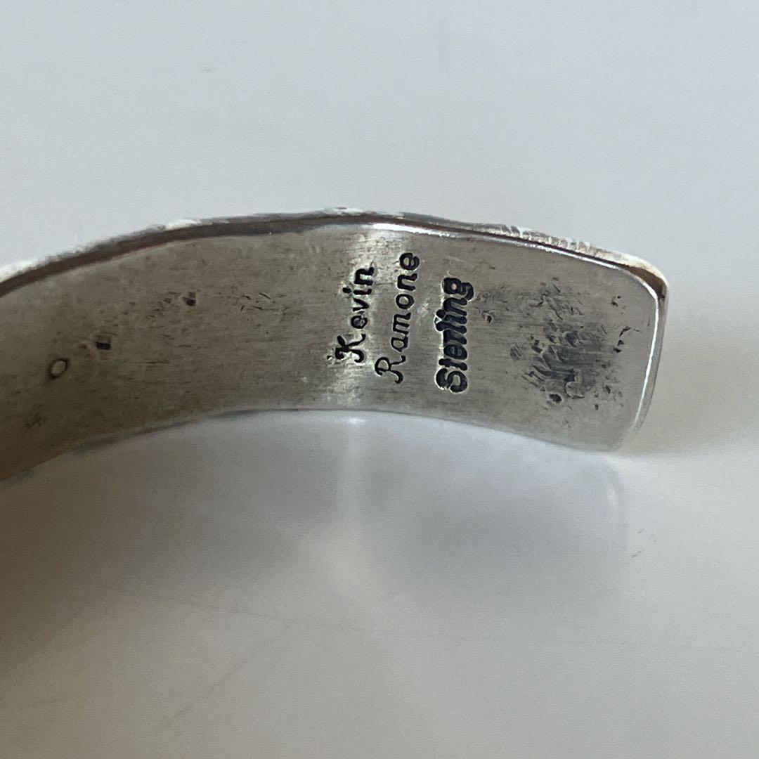 Navajo Kevin Ramone ターコイズ　バングル　キングマン