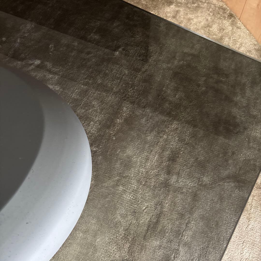 ボーコンセプトコーヒーテーブルセンター　リビングテーブルコンクリートグレーガラス