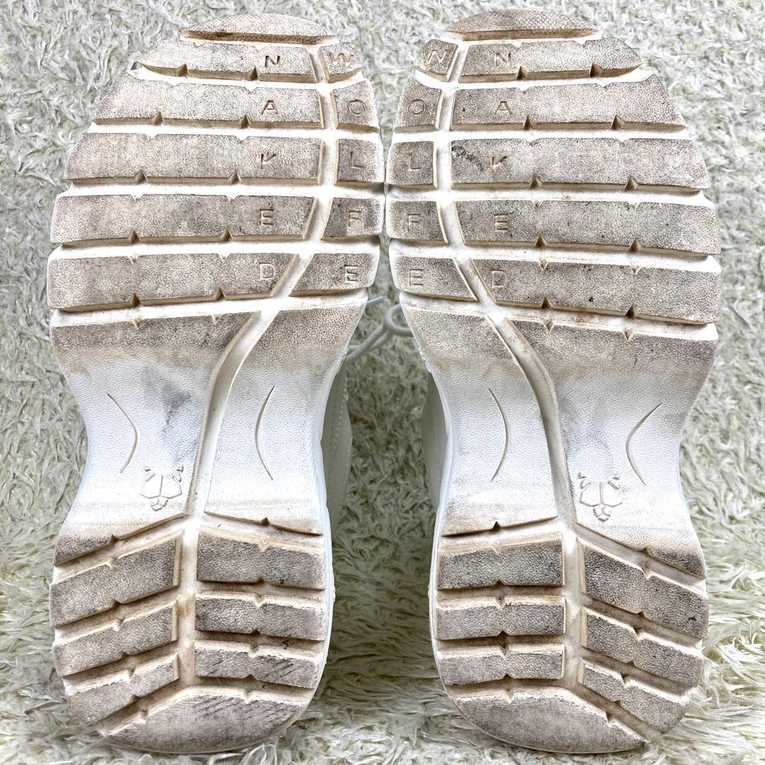 『美品』Naked Wolfe レザー レースアップ スポーティ スニーカー