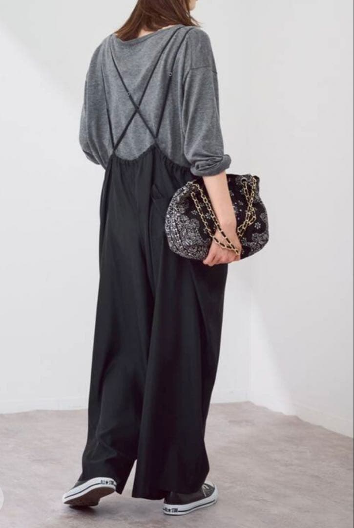 【FRAMeWORK】キュプラツイルキャミサロペット 2