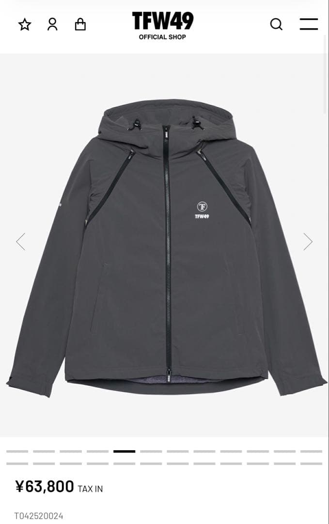 【最終価格】TFW49 OCTA 2WAY ブルゾン 今期モデル