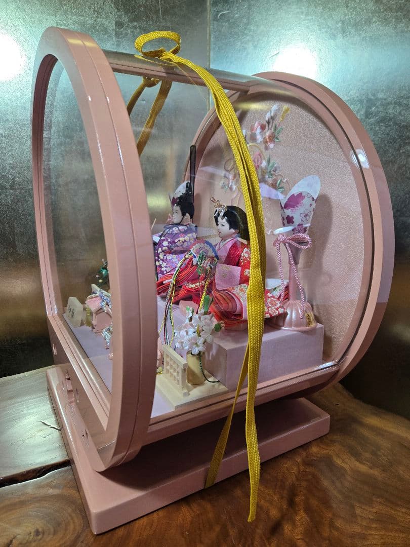 【一点限り】雛人形 ケース飾り　K6