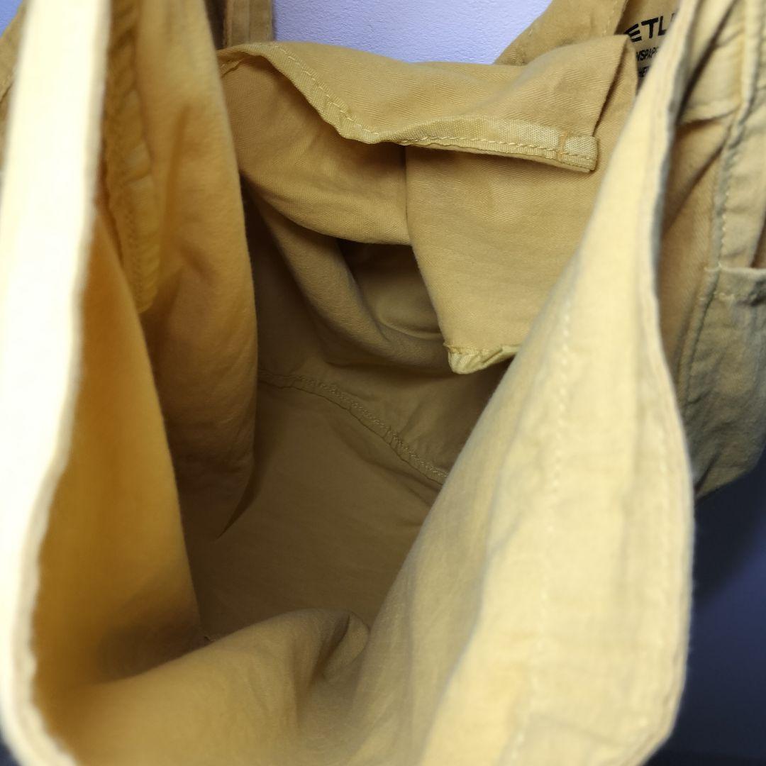 VELTLER ニュースペーパーバッグ ショルダー マスタード 鞄 カバン