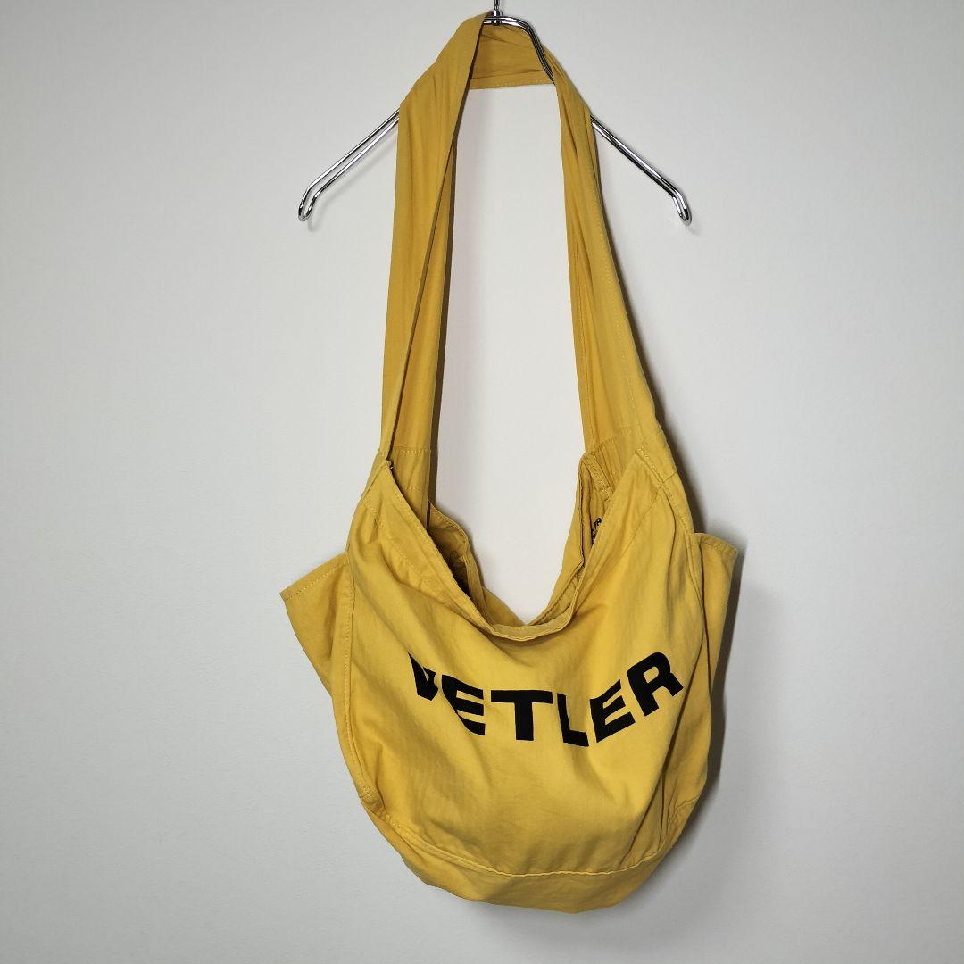 VELTLER ニュースペーパーバッグ ショルダー マスタード 鞄 カバン