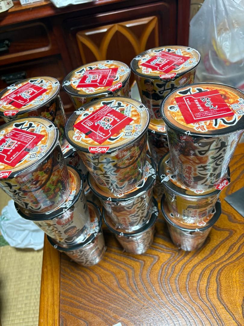 日清 新みそきん、新みそきんメシ　合計18個セット