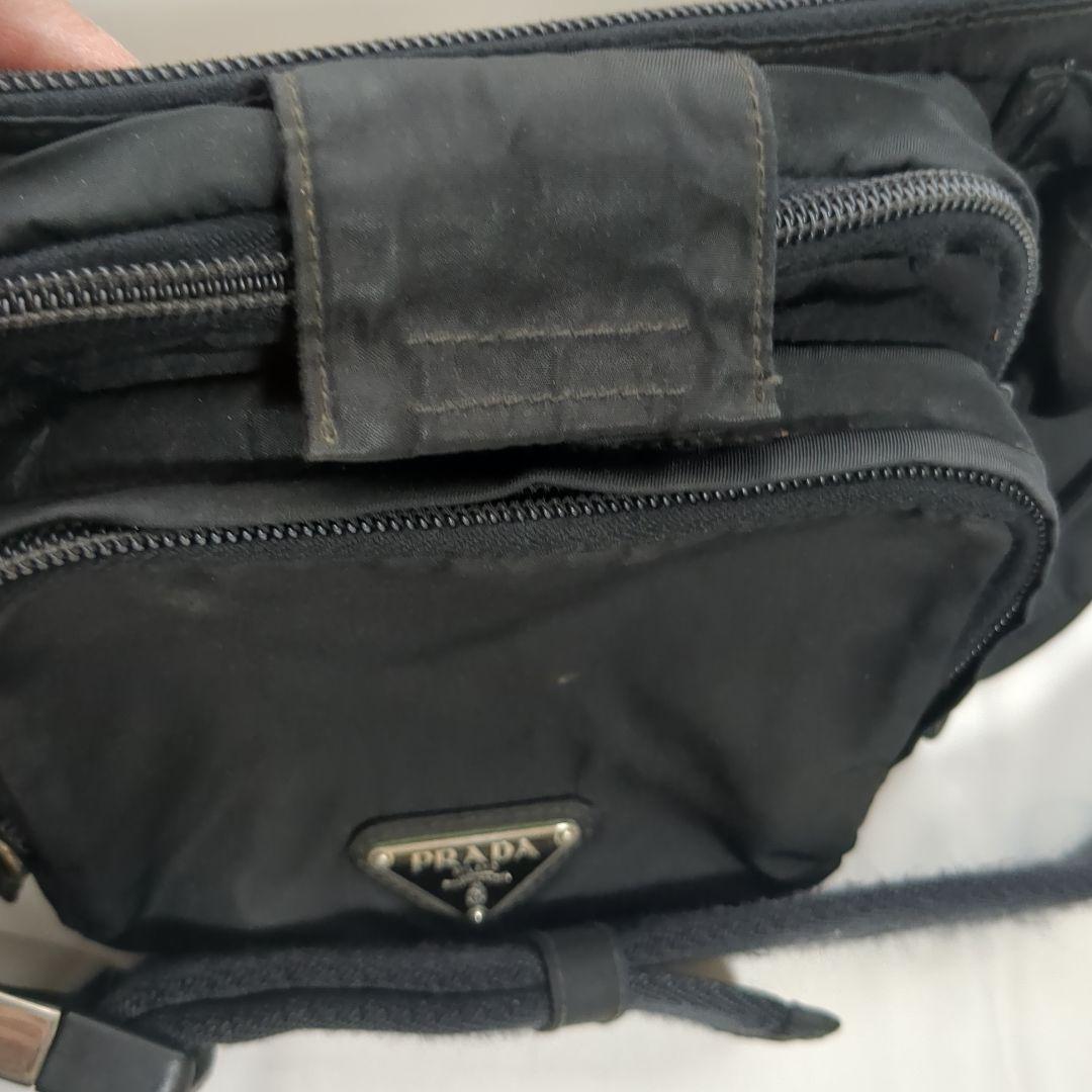 PRADA ボディバッグ ブラック★ジャンク品