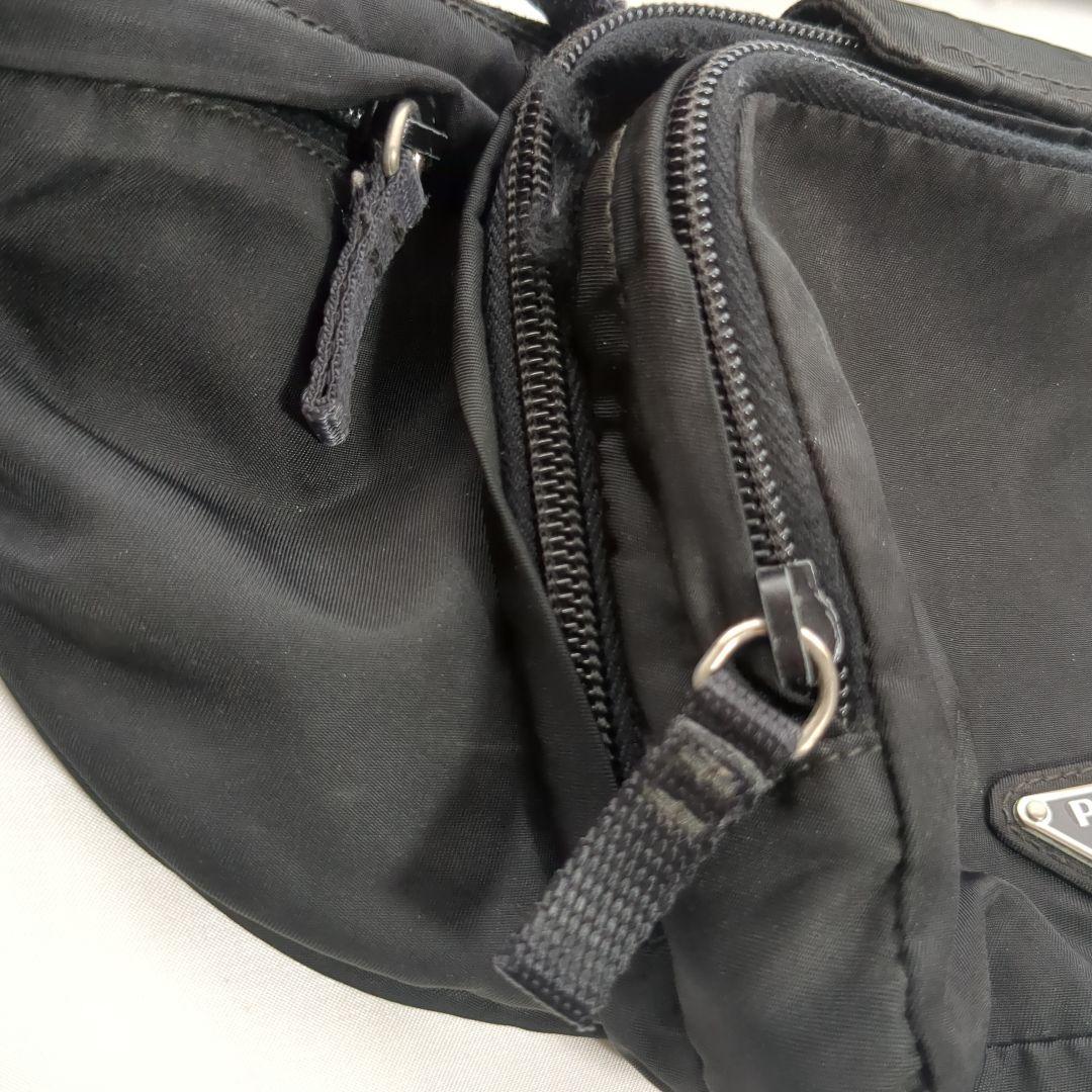 PRADA ボディバッグ ブラック★ジャンク品