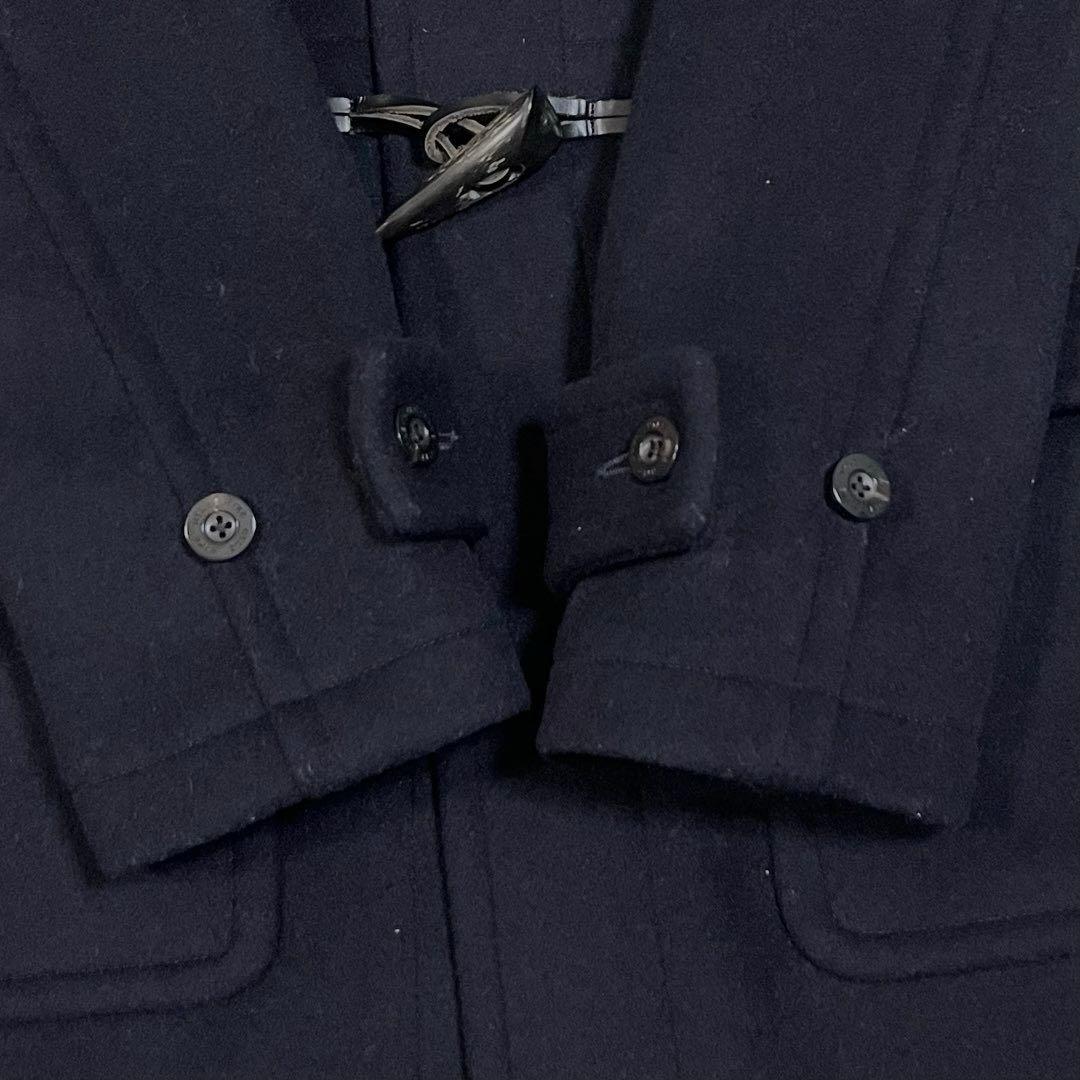 美品✨ HYKE　ハイク　名品ダッフル コート　黒トグル　大きいサイズ　サイズ3