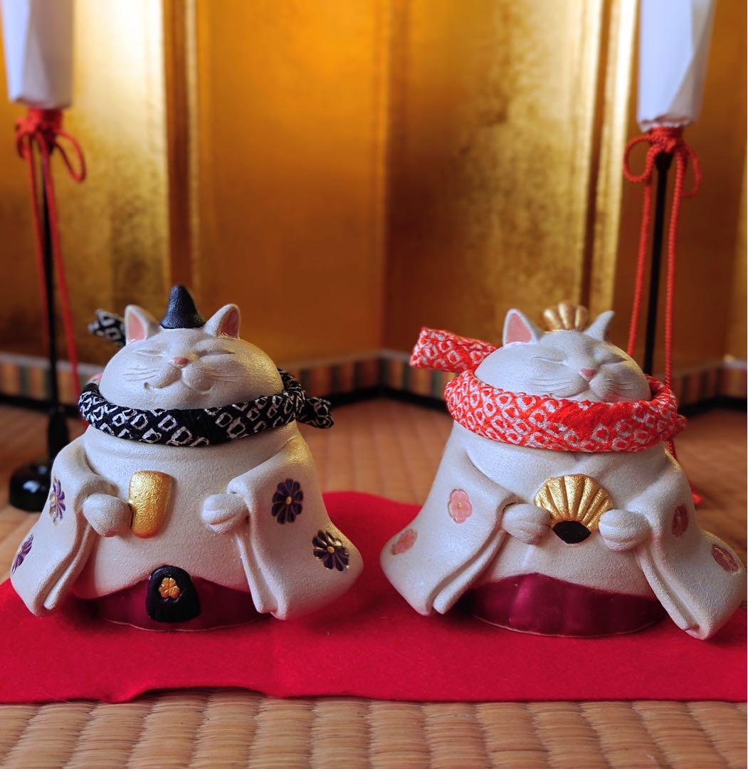 ❼だるま猫雛　m(*´꒳`*)m ※首輪付き