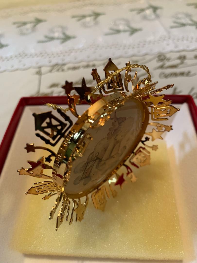 ゲーベル人形　ビンテージ24金仕上クリスマスオーナメントコレクション6個セット！