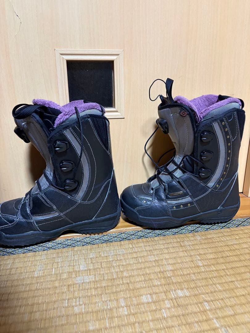 レディース　スノーボード　セット140 K2 KIANA 23.5ケースニット帽