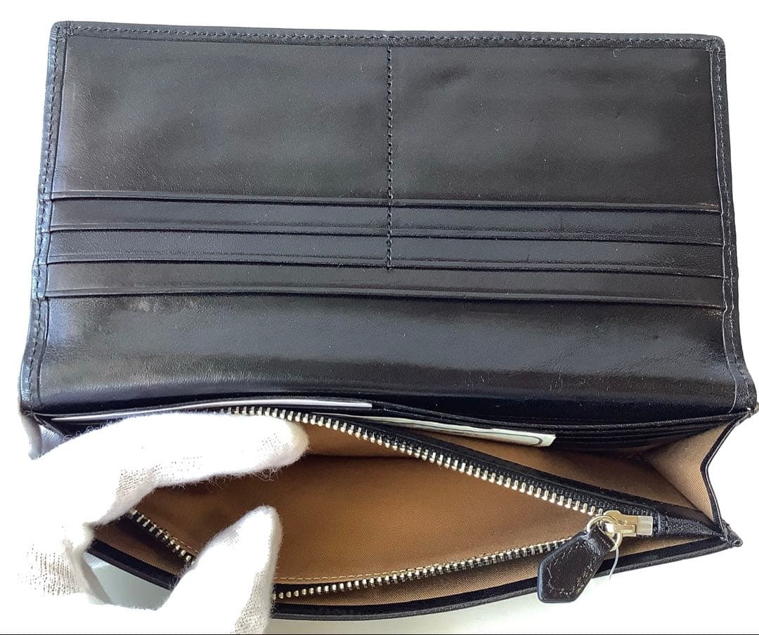 新品 ★ヴィヴィアンウエストウッド★エンベロープかぶせ長財布 スタンプ★ブラック