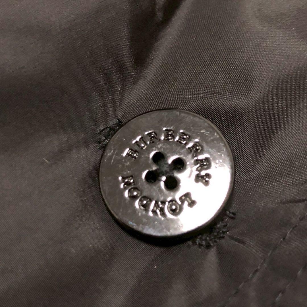 良品◎ポケッタブル◎Burberry London トレンチコート 黒 ブラック