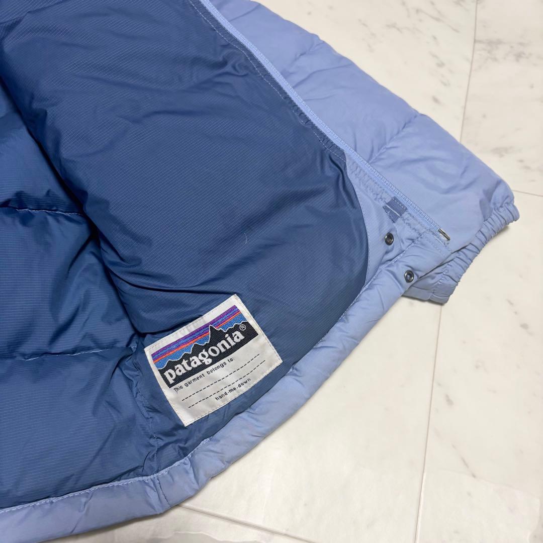 ジャケット・アウター archive patagonia down jaket light blue
