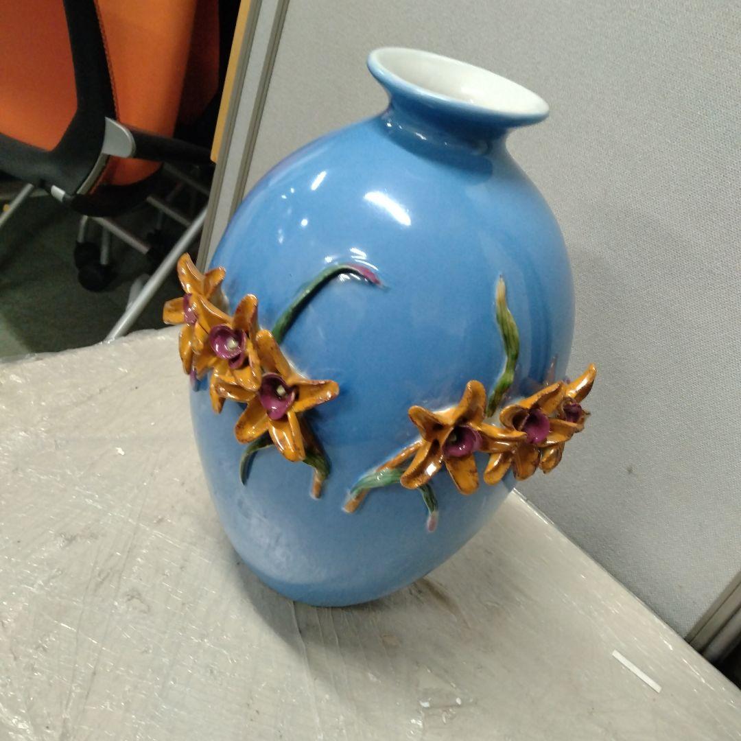 F　花瓶　フラワーベース　オーバルベース　ラン　インテリア　YK