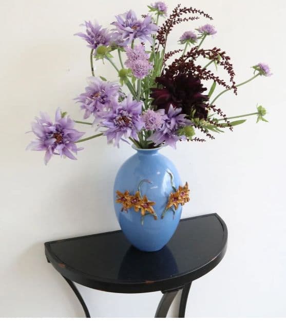 F　花瓶　フラワーベース　オーバルベース　ラン　インテリア　YK