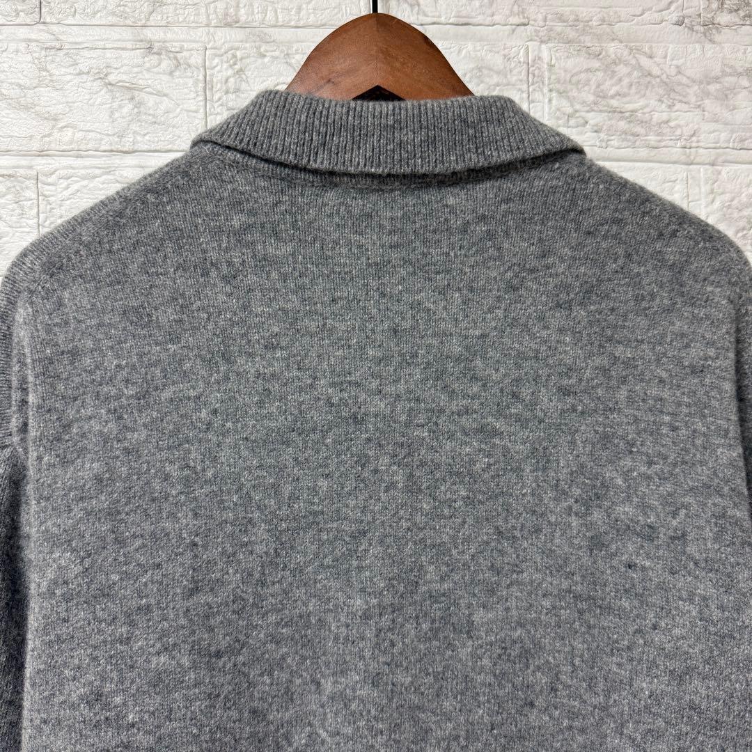 ADAM ET ROPÉ ポロシャツニットプルオーバーグレー F