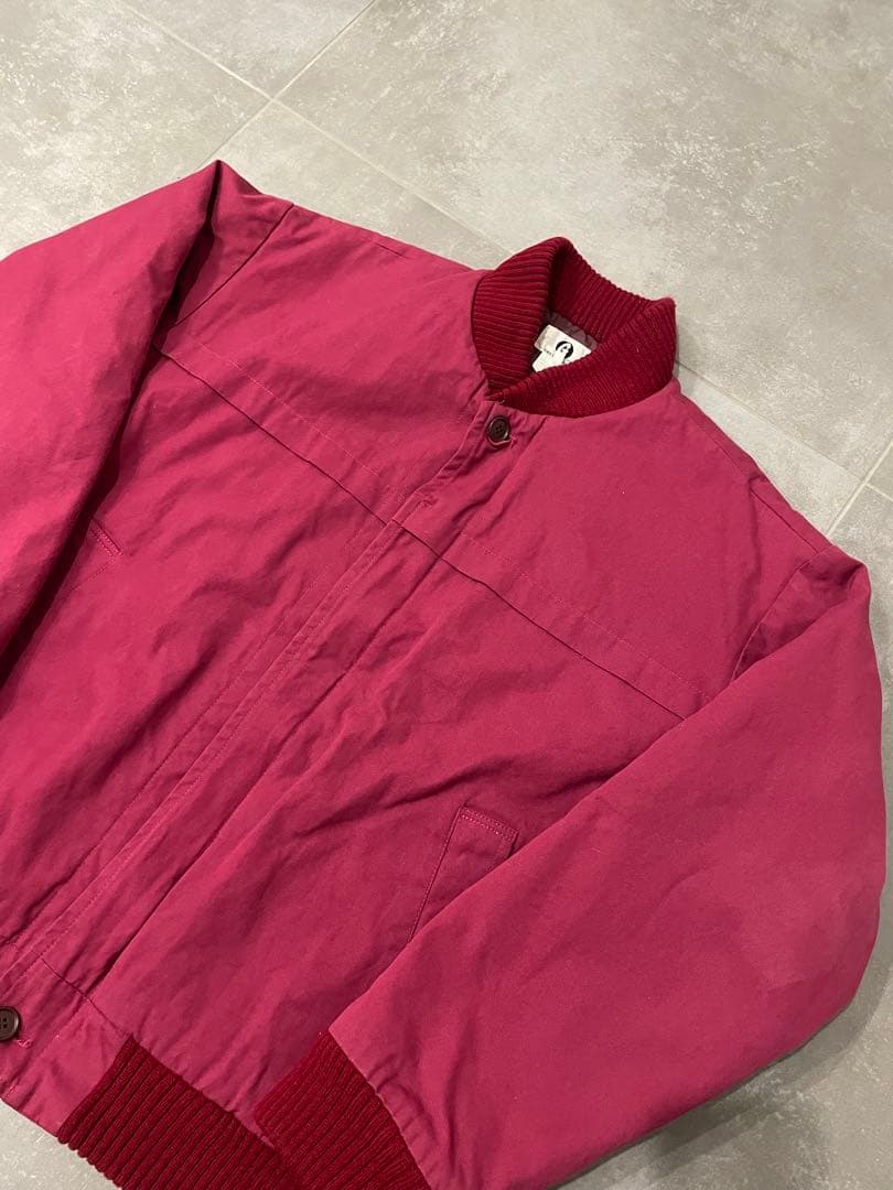 GOOD ENOUGH バーガーディ　ヴィンテージ　ジャケット Mサイズ