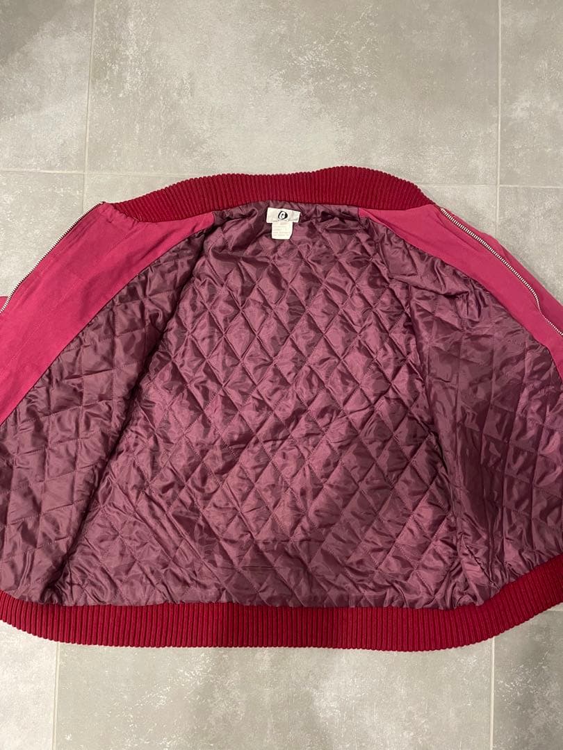 GOOD ENOUGH バーガーディ　ヴィンテージ　ジャケット Mサイズ