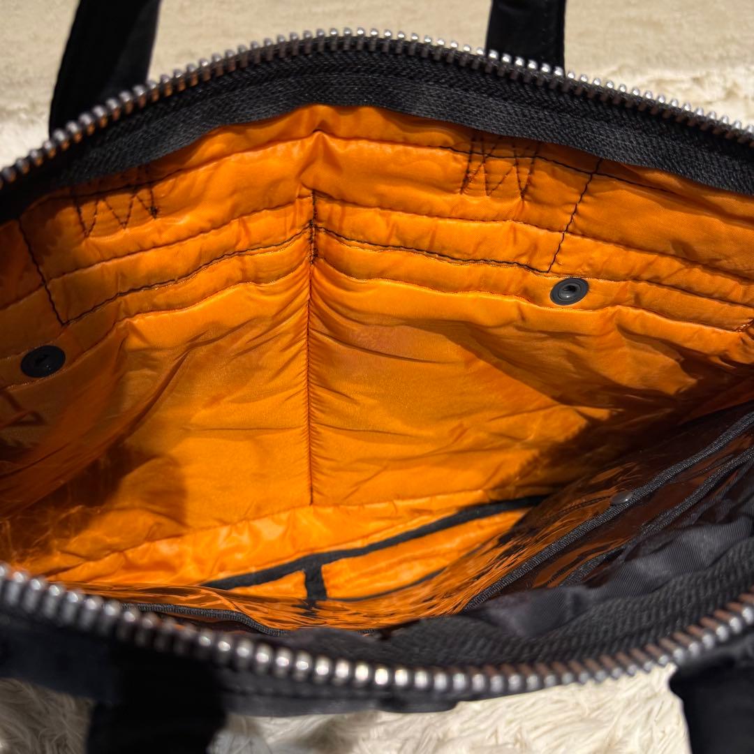 【極美品】ポーター タンカー ブリーフケース トートバッグ ビジネス ブラック