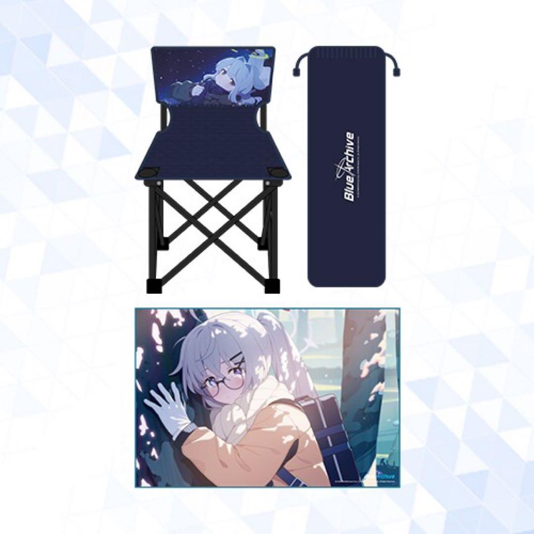 ブルーアーカイブ ブルアカ 韓国限定 コタマ ハレ キャンプ イス ブランケット