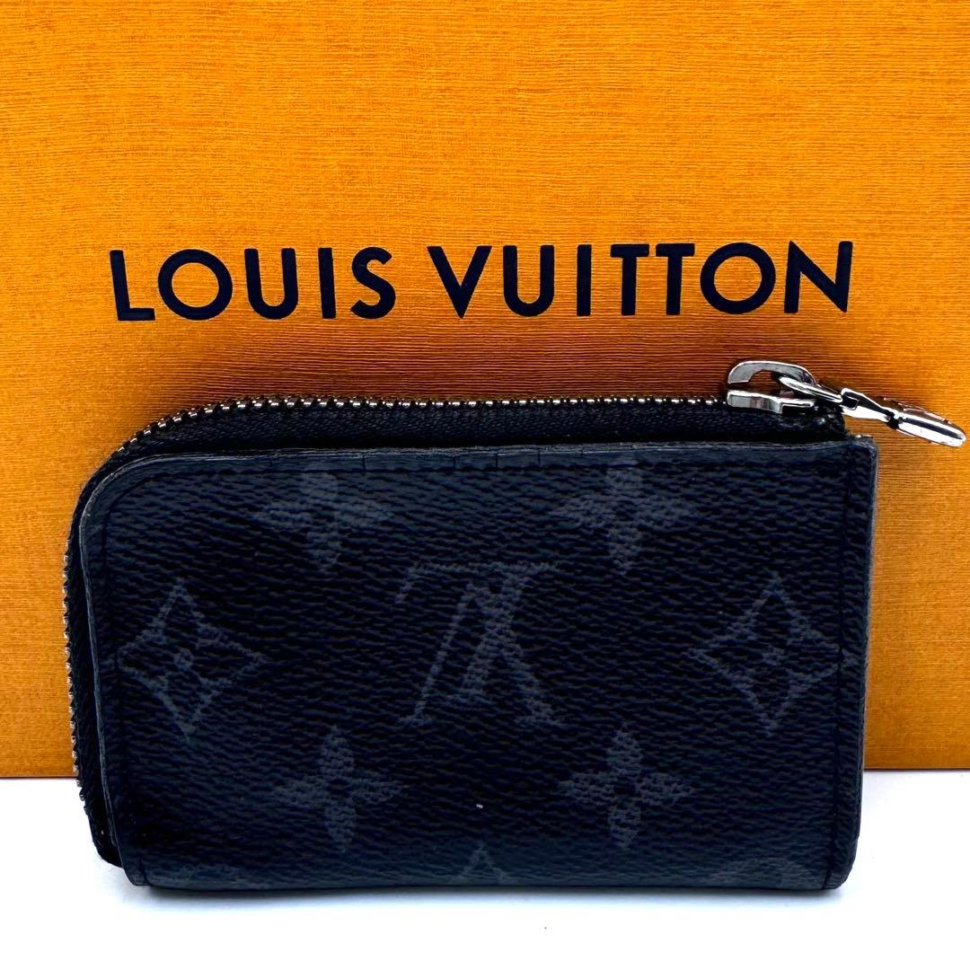 美品✨　ルイヴィトン　モノグラム　エクリプス　ポルトモネージュール　ケース