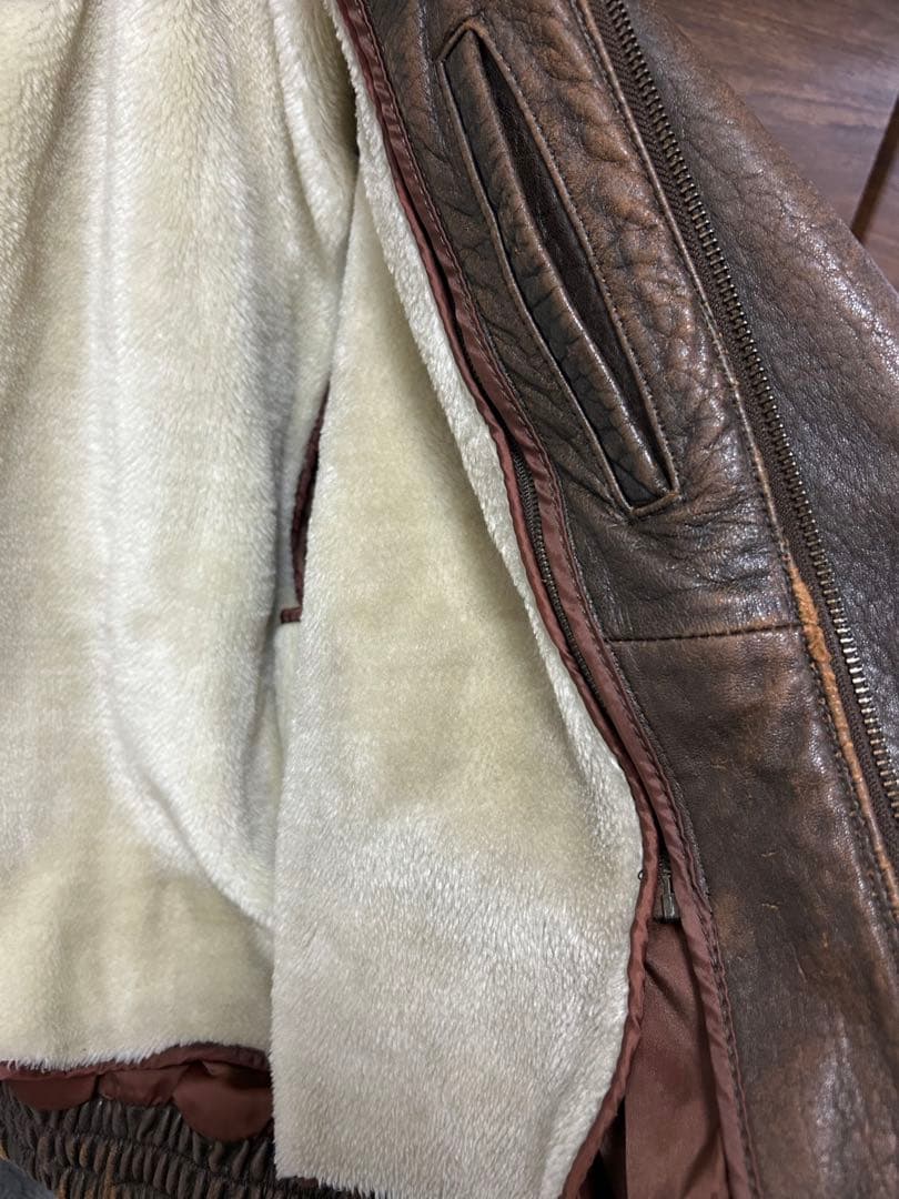 【Vintage】ヴィンテージ G1 A2 レザー フライト ジャケット 40