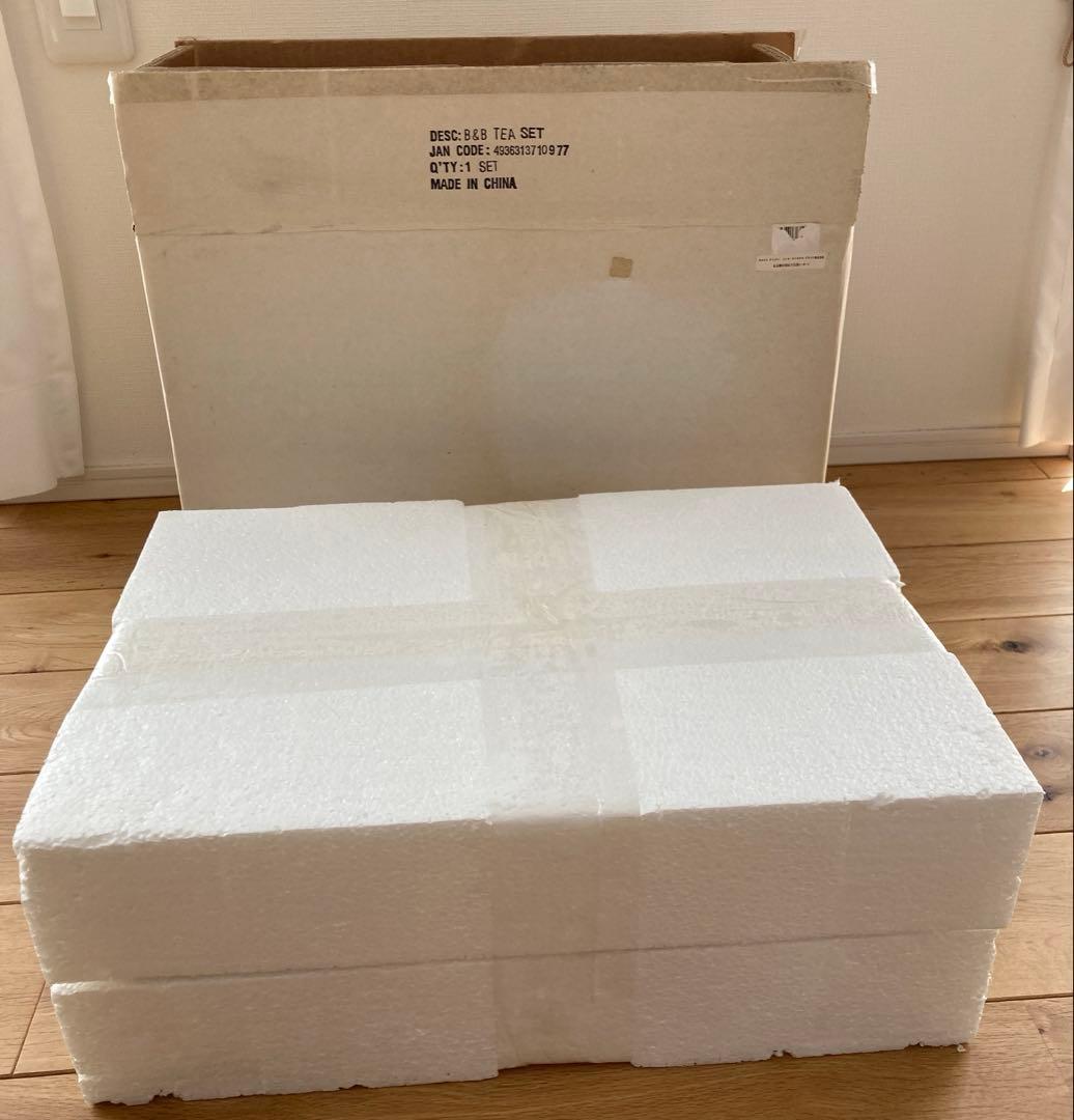 美女と野獣 10周年 ティーセット 陶器フィギュアリン 5点セット（箱付き）