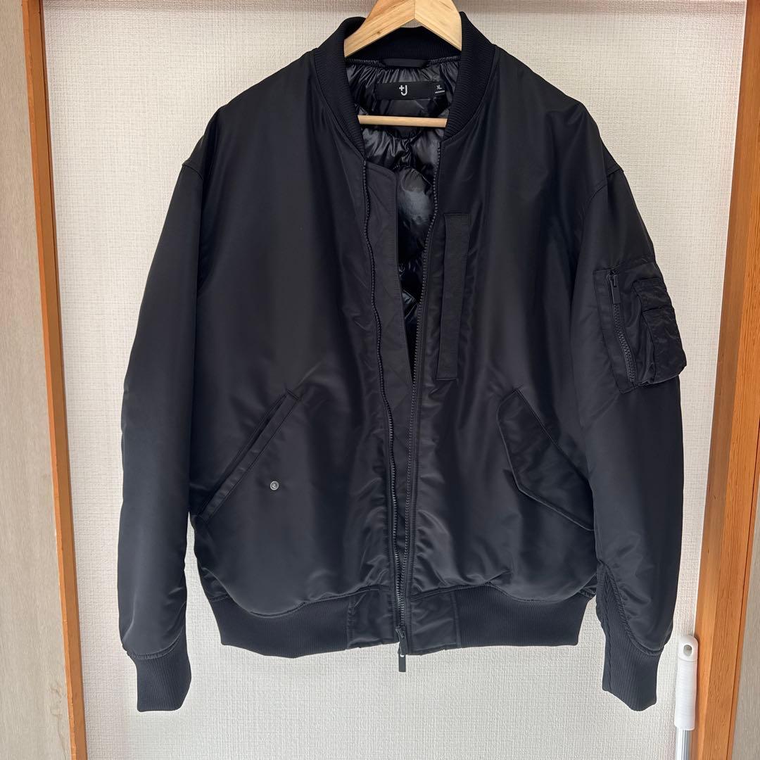 ＋J MA-1 UNIQLO ハイブリッドダウンオーバーサイズ