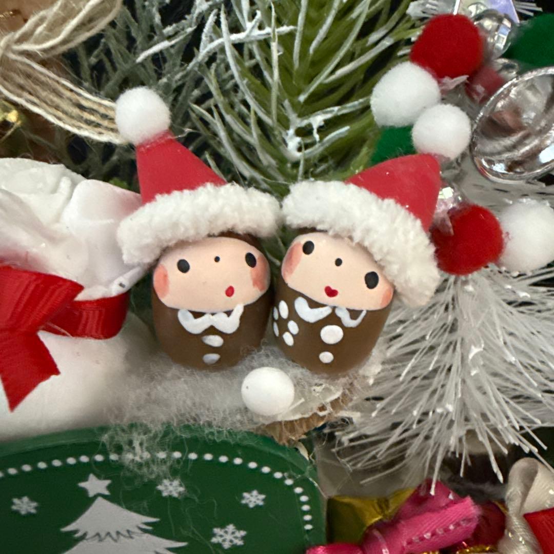 どんぐりアートWhite Xmas今年もサンタがやってくる＆お取り置き♡