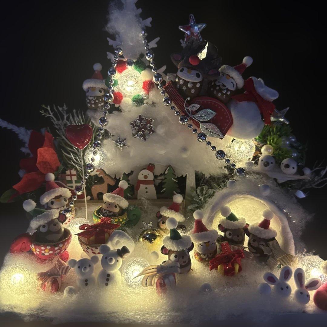 どんぐりアートWhite Xmas今年もサンタがやってくる＆お取り置き♡