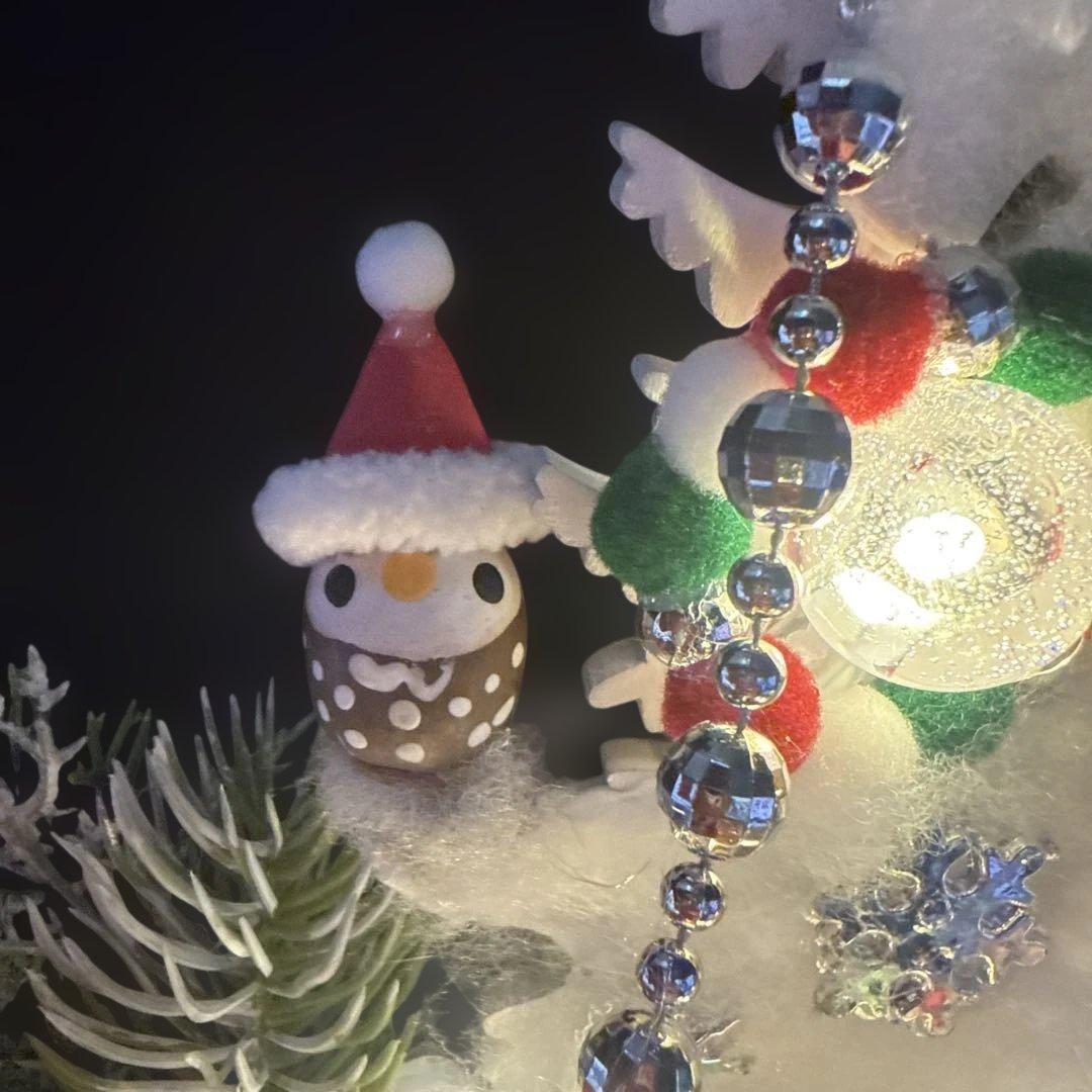 どんぐりアートWhite Xmas今年もサンタがやってくる＆お取り置き♡